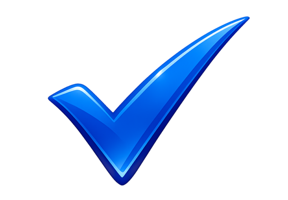 Blue Checkmark PNG