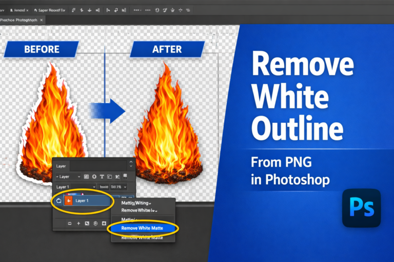 Remove White Outline